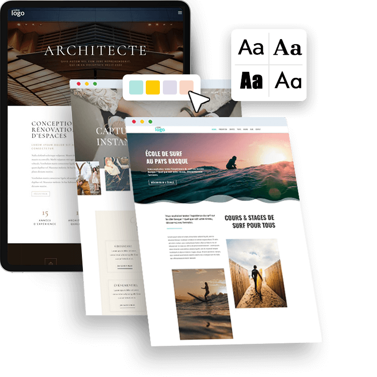 templates sites internet